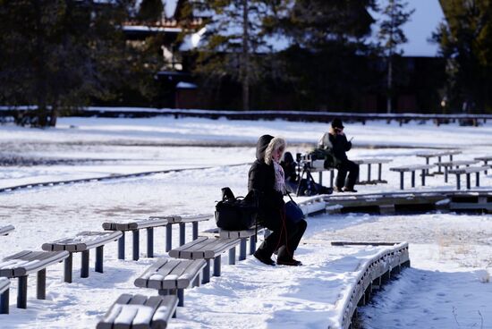 Der „Old Faithful“ ist nun noch dran—übersetzt heißt der Name „Der alte Getreue“
