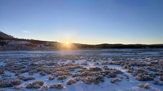 Die Sonne geht auf….
