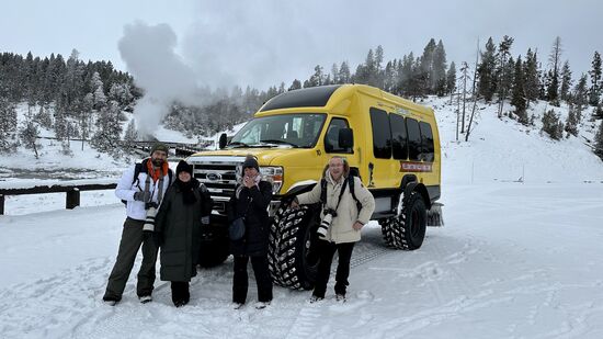 Jason macht ein schönes Gruppenbild von uns