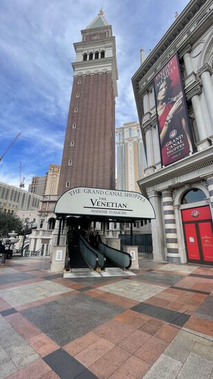 Hier im „Venetian“ treffen wir uns mit den beiden