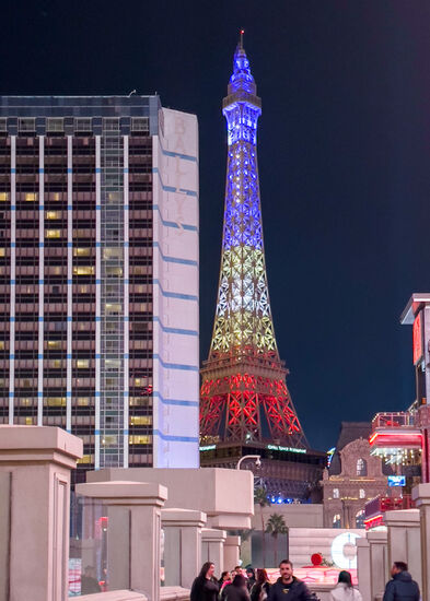 …und den Eiffelturm….