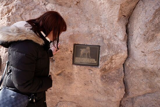 Die Bauarbeiter begruben ihn hier und er bekam sogar eine Gedenktafel