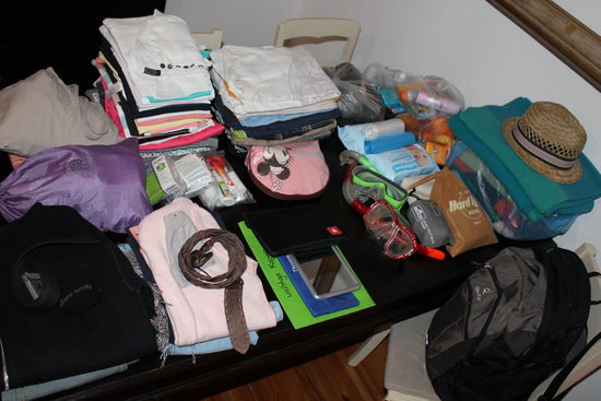 ...der Luxusbackpacker von heute schleppt den halben Hausstand mit...