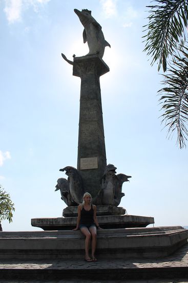 Wahrzeichen Lovinas - der Delphin