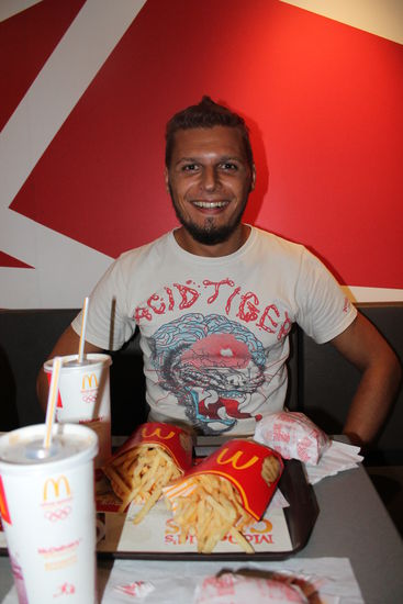 für das Photo sollte mir Mc Donalds Geld zahlen...