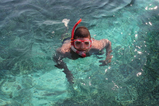 ...stolzer Träger des Seepferdchens...