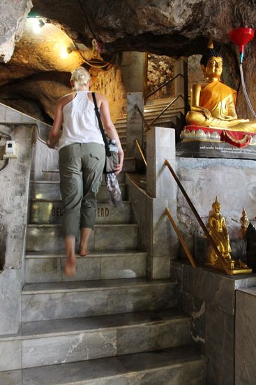 ... auf der Suche nach dem Tigertatzenabdruck ...