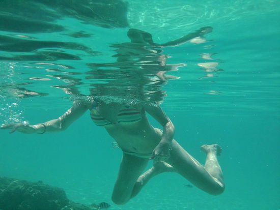 ... hier ein besonders seltenes Exemplar einer kopflosen Nacktmulle ...