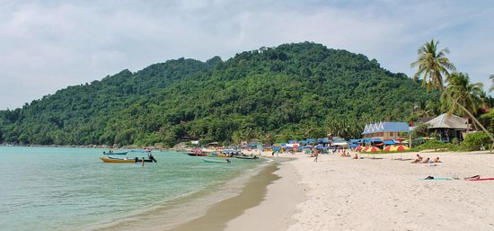 ... Long Beach nach Süden ...