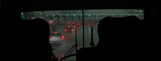 ... nein, das ist nicht kurz vor der Dämmerung, sondern um 15 Uhr ...