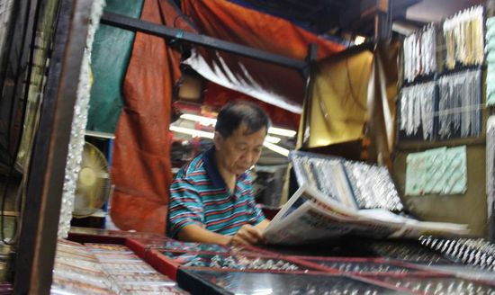 ... motivierter Verkäufer ...