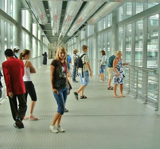 ... für 15 Minuten hat man dann die Brücke für "sich" ...