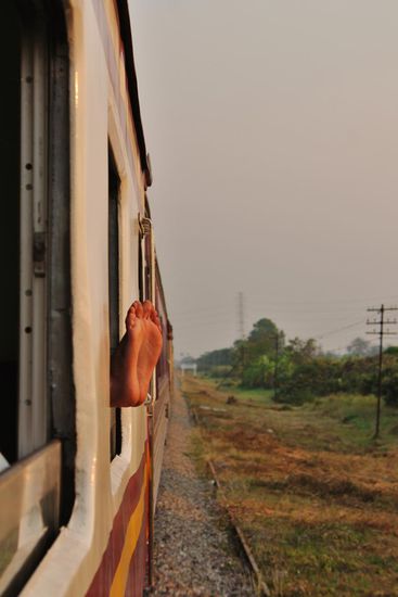 ... des Herren Seemanns unbesohltes Tretwerk ...