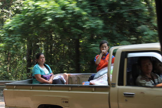 ... typisches Bergtaxi ...