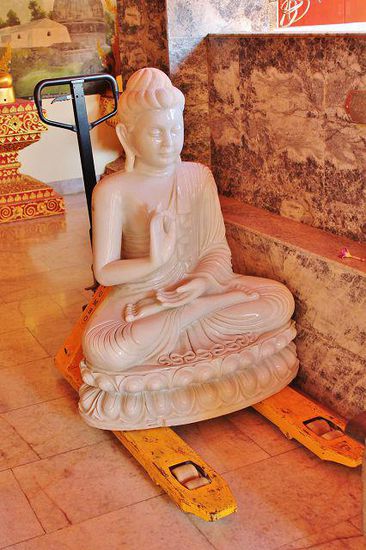 ... wenn Buddha eine Reise tut ...
