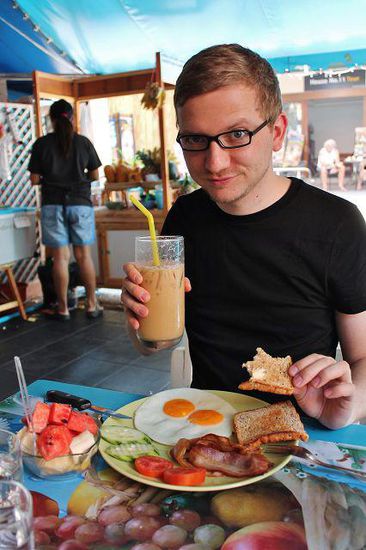 ... Frühstück über alles ...