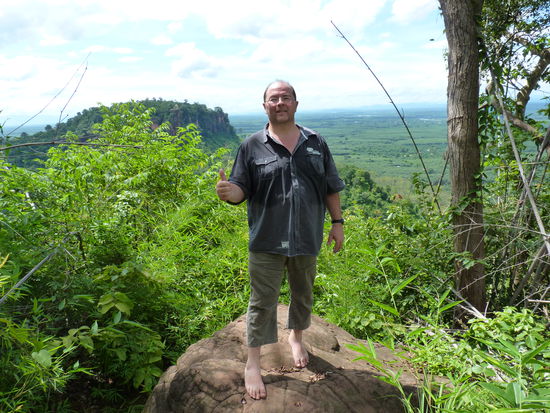 Auf dem Gipfel.... fix und alle, aber happy!