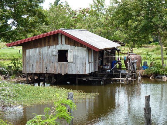 Dieser Fischer wohnt allerdings sehr praktisch!