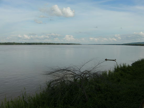 bis wir wieder am Mekong waren, in Mukdahan.