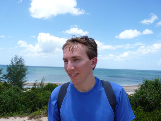 Basti auf Thailands höchster Sanddüne!