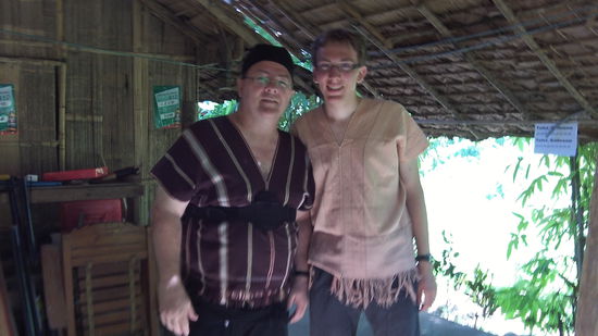 Arbeitskleidung der Touri-Mahout.