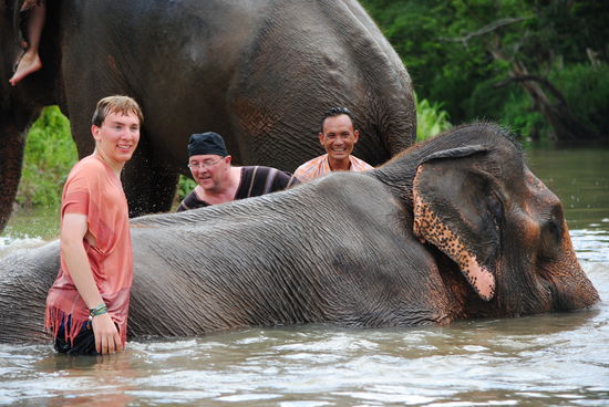 Alle waren Patschnass!