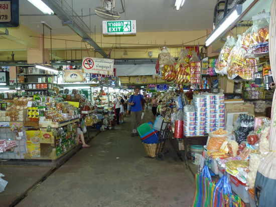 Ein sehr umfangreiches Angebot auf den Märkten.