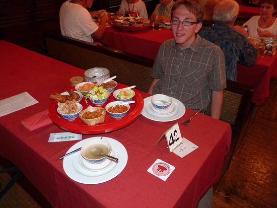 Kantoke-typisch für Chiang Mai