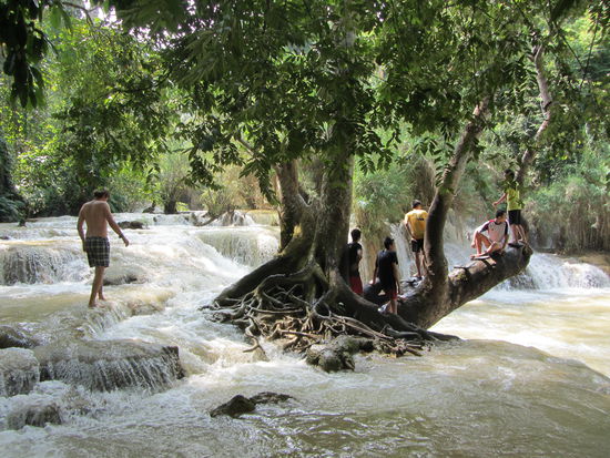 Am grossen Wasserfall