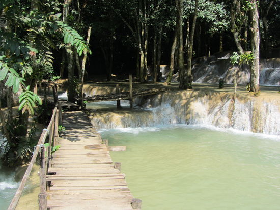 Der "kleine" Wasserfall