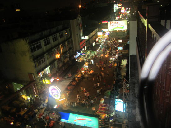 Khao San Road von oben