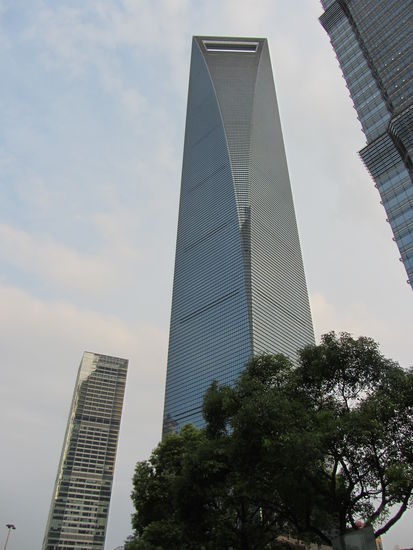 Shanghai World Financial Center "Flaschenöffner"