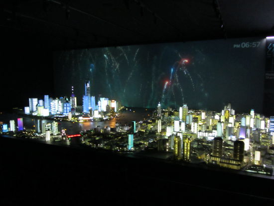 Modell von Shanghai