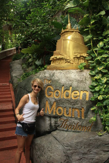 Ela beim ersten Hinweis, was denn der Golden Mount sein koennte