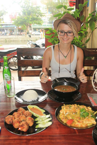 super-leckeres Mittagessen im burmesischen Restaurant "Burmese Cuisine"