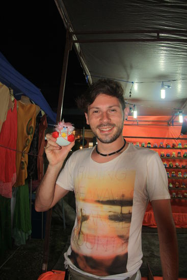 hat ja beim 10. Versuch dann Gott sei Dank endlich geklappt. Ein stolzer Ali.