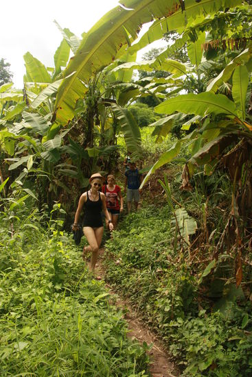 Ela im Trekkingoutfit