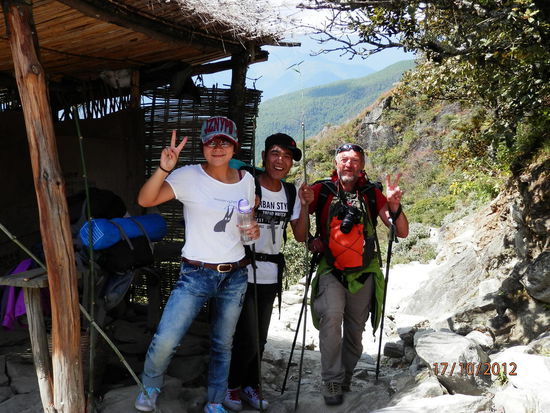 Jippi....wir haben den hoechsten Punkt erreicht...