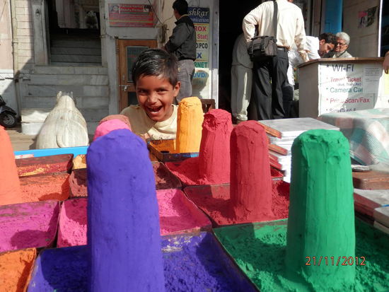 bunte Farben und Kinderlachen, eine wundervolle Symbiose...