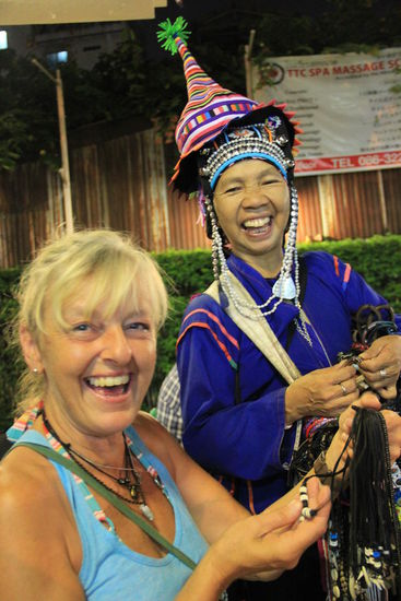 ...manchmal muss man mitlachen, weil sie so lachen....