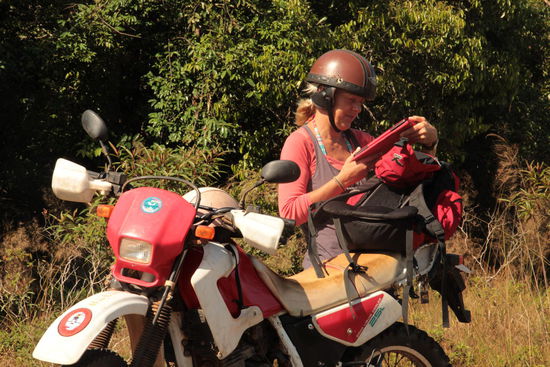 ..erst mal die Karte studieren...