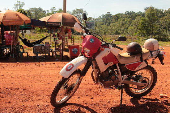 erste Rast....noch tut mir der Hintern nicht weh...