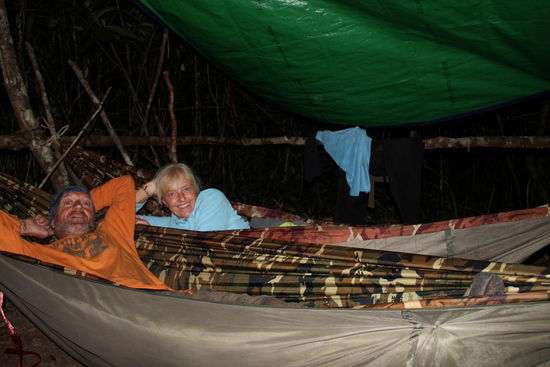 Mausbiber, hast du schon mal im Dschungel geschlafen?.......nee.....