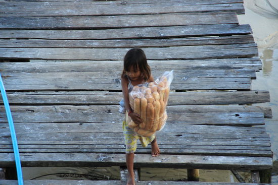 ...schnell noch Bagettes organisiert, bevor die Sonne untergeht