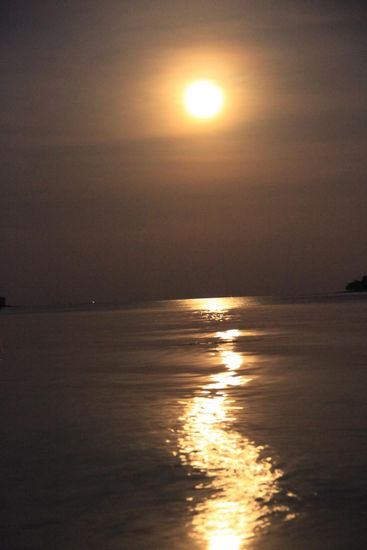 Vollmond an meinem Geburtstag, ein gutes Omen...