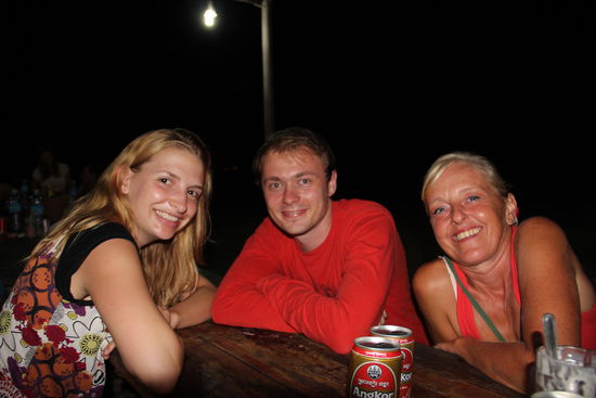 Janine und Matthias haben auch mitgefeiert....