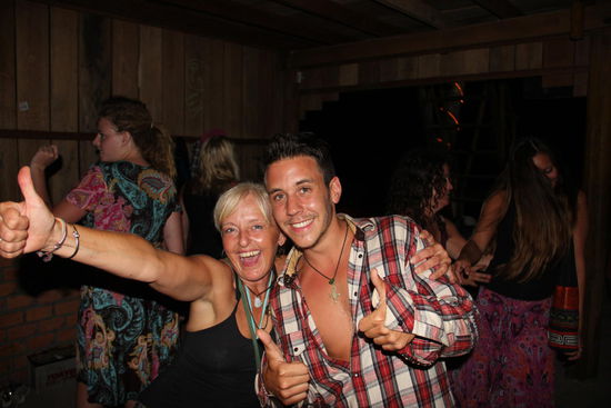 lustig wars mit Jonny aus Frankreich....(irgendwie konnt ich mir seinen Namen gut merken)