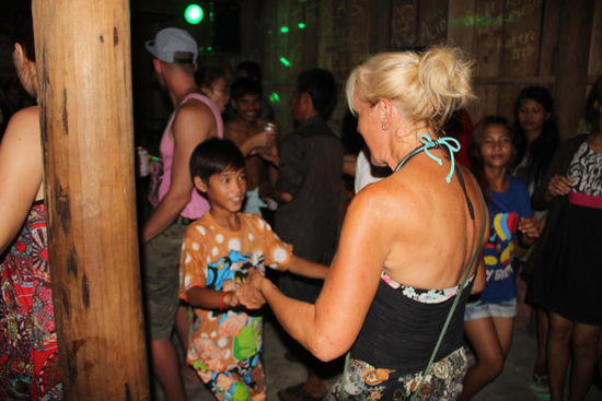 du kannst aber auch schon gut tanzen....