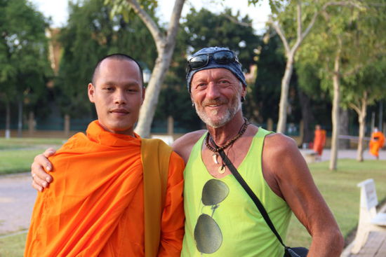 neugieriger Mönch...