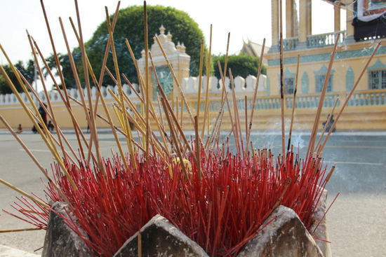 heilige Zeremonien für den König...